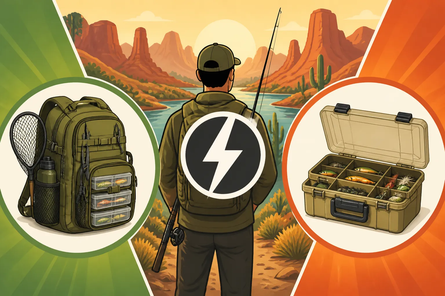 Is a Fishing Backpack Better Than a Tackle Box for Hiking?